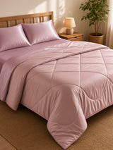 Rose Quartz & Blush satin
