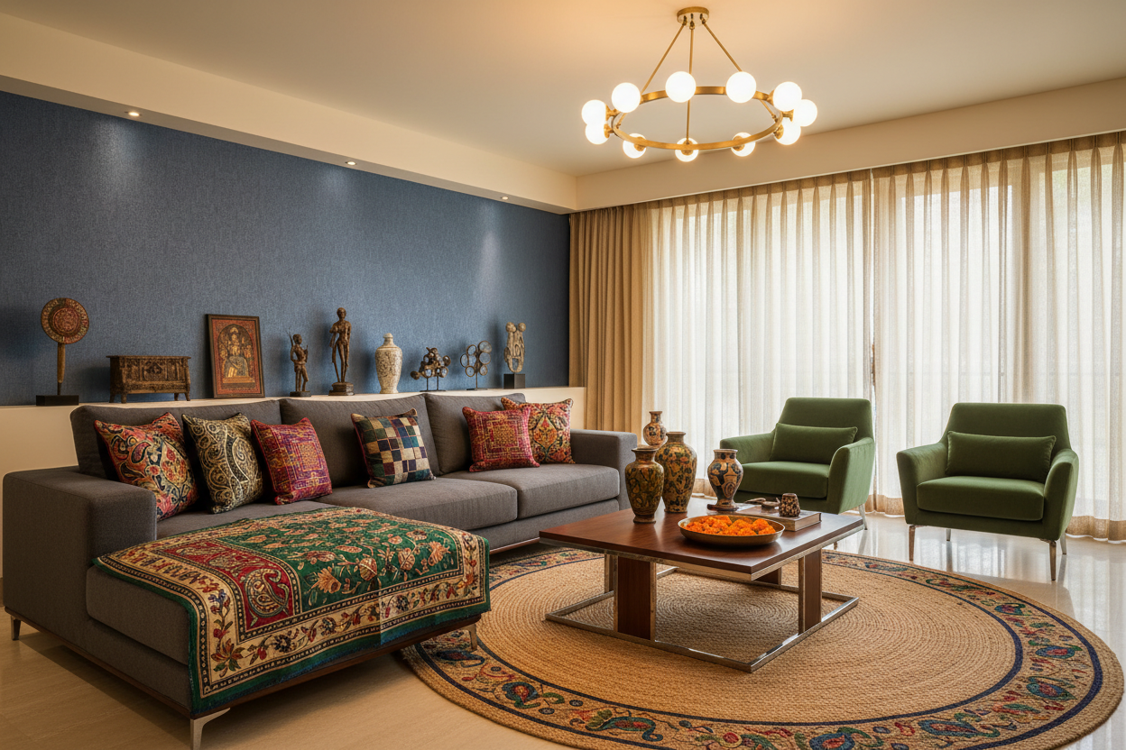 The Art of Vibrant Living: Transforming Your Home with Modern Indian Decor