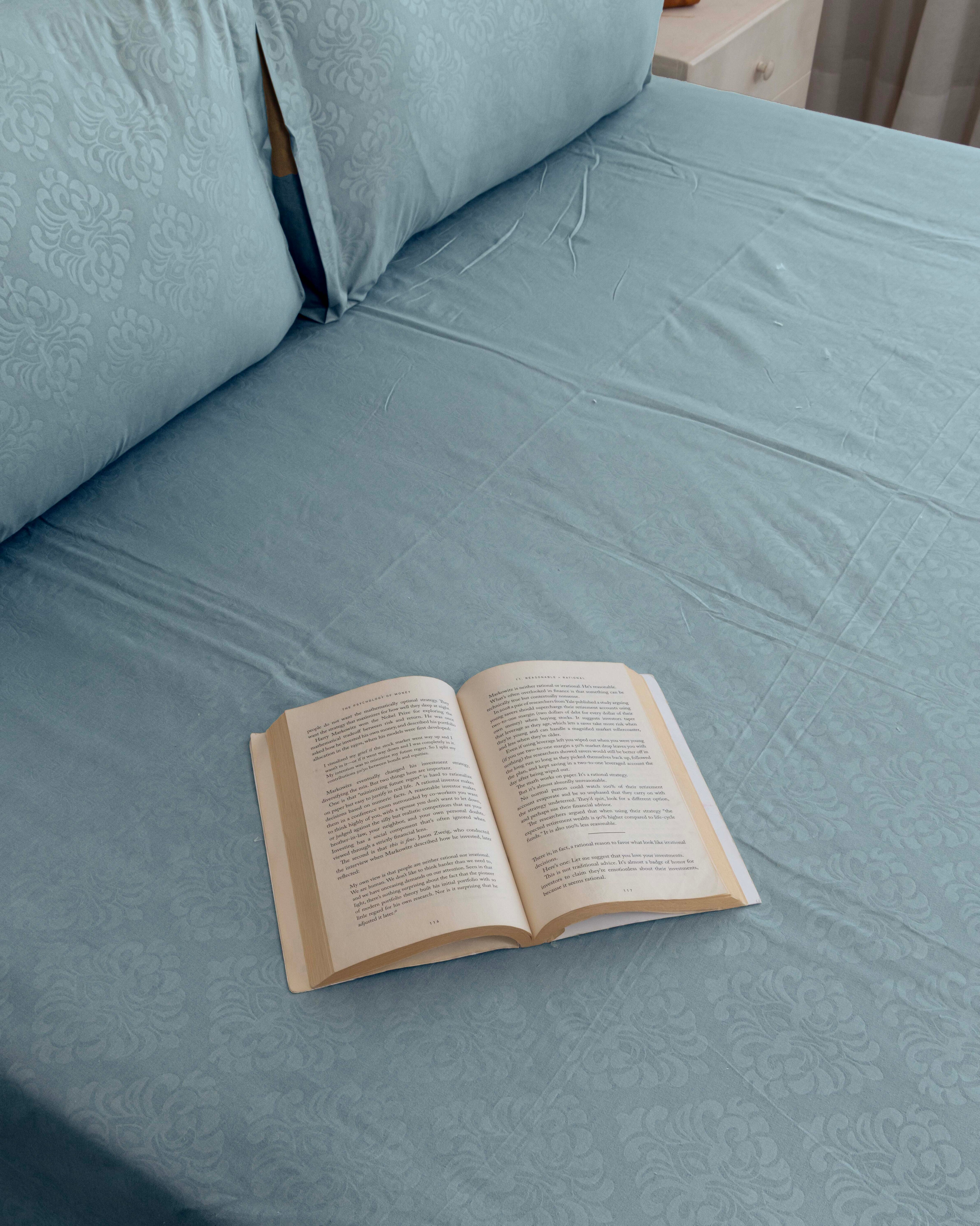Oceanic Mist King Size Embossed Bedsheet