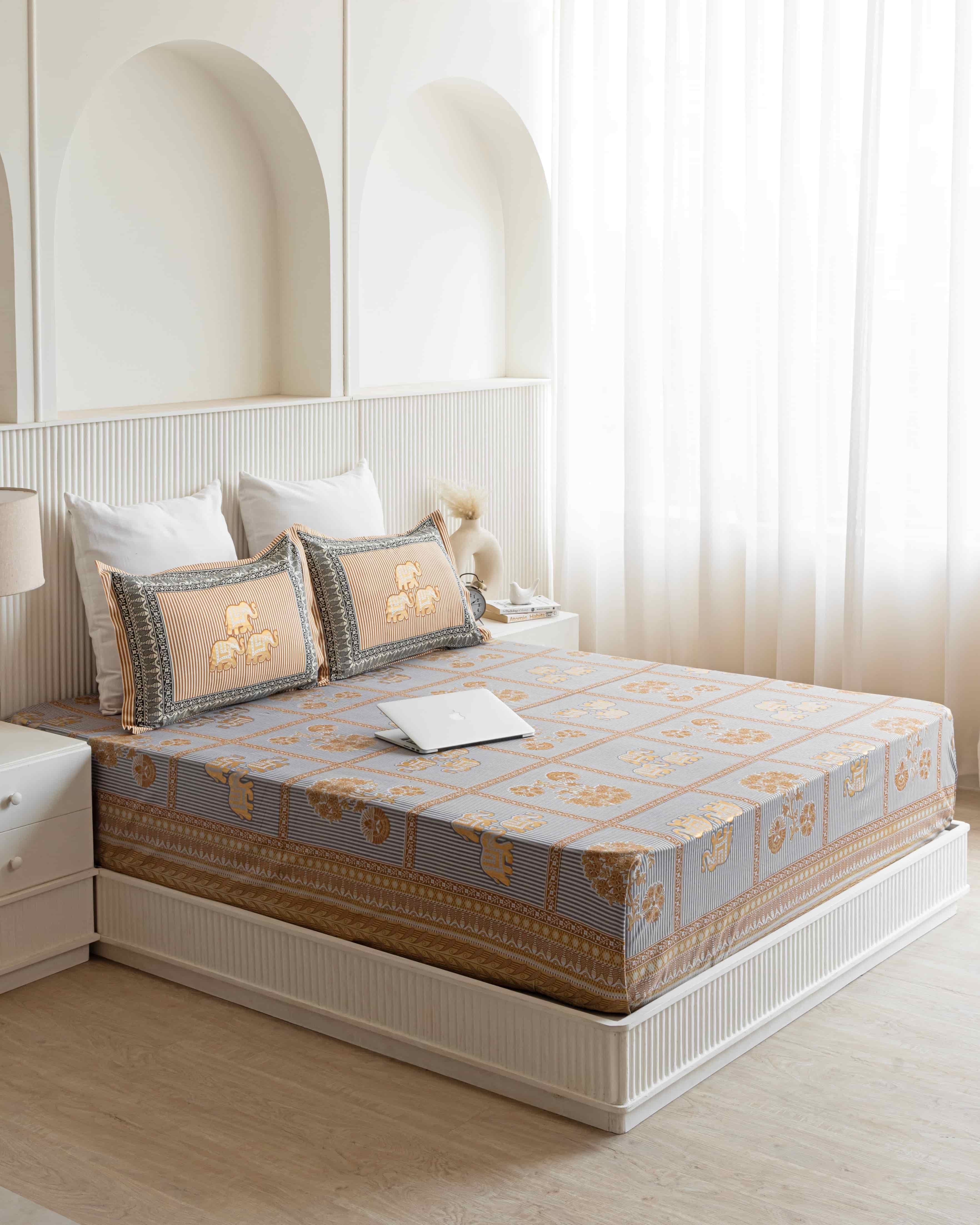 Royale Gajraj Bedsheet