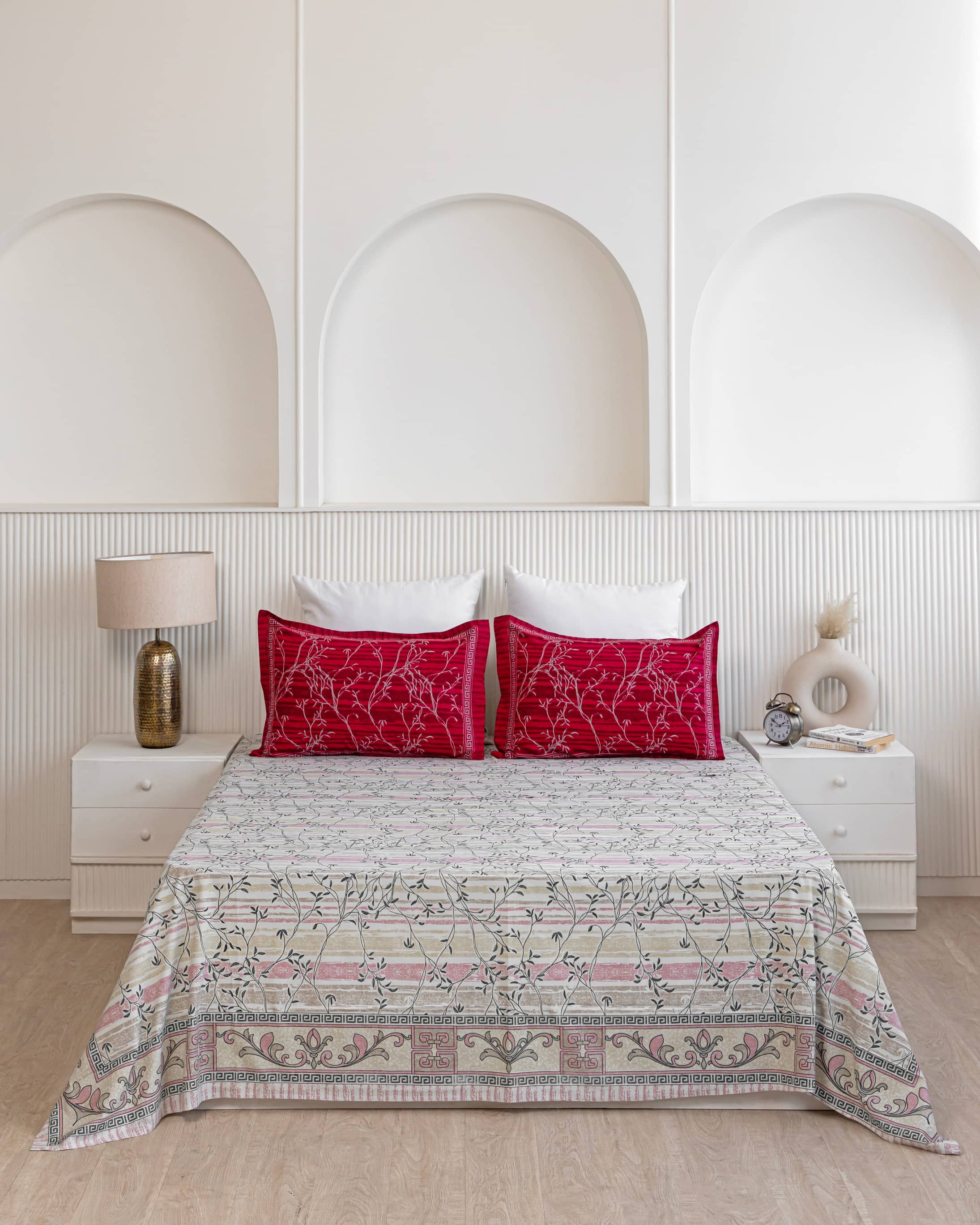 Vintage Floral Bedsheet