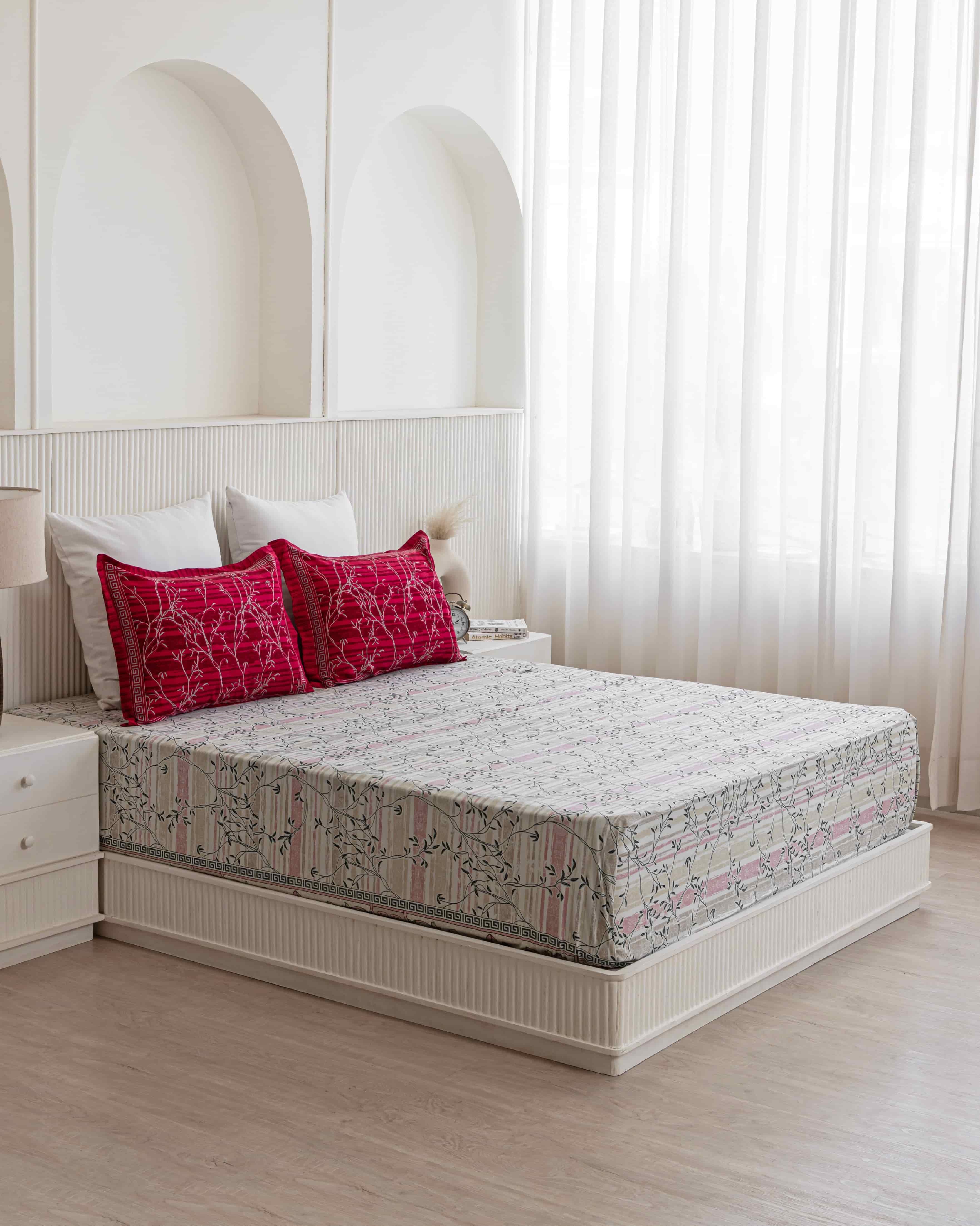 Vintage Floral Bedsheet