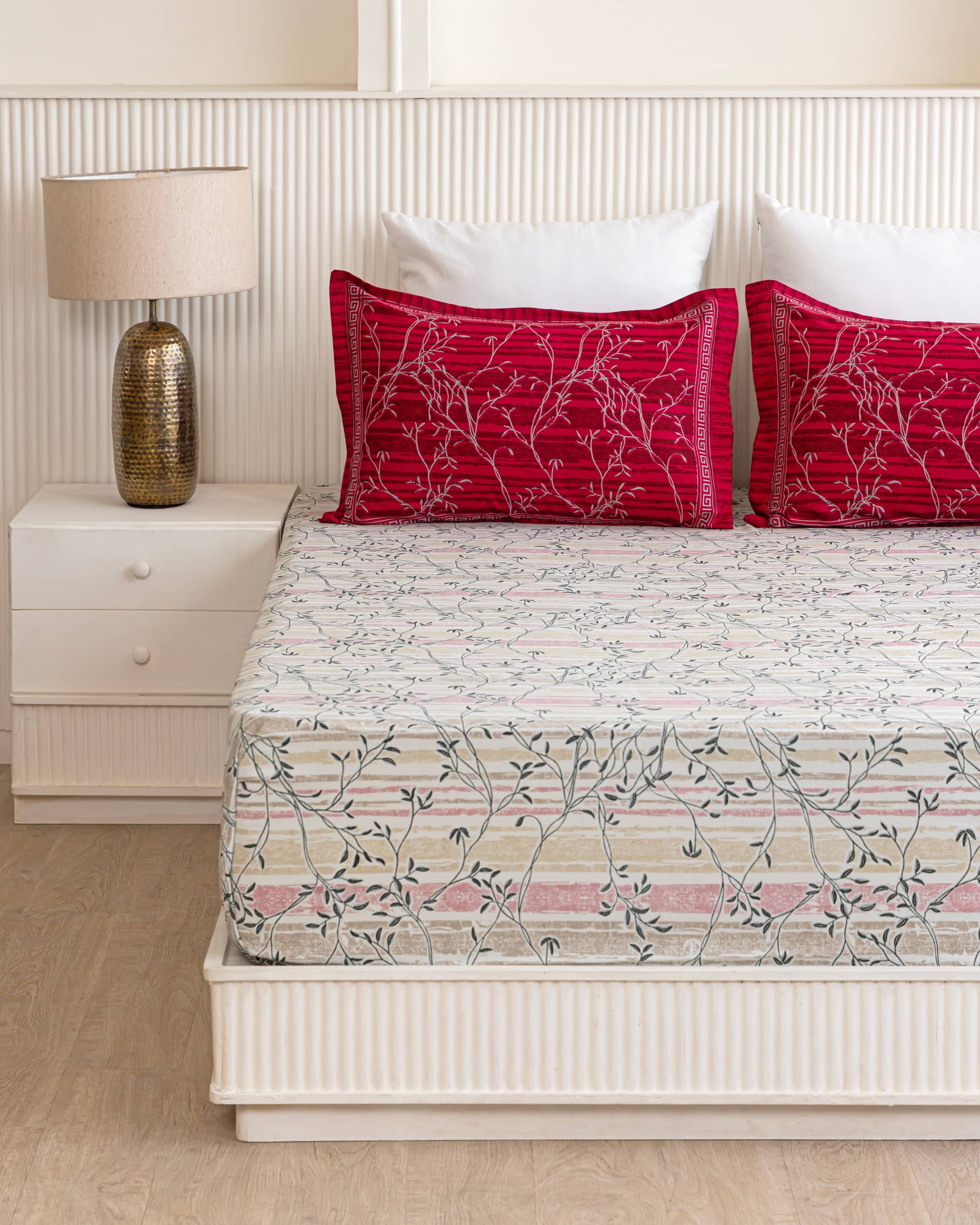 Vintage Floral Bedsheet