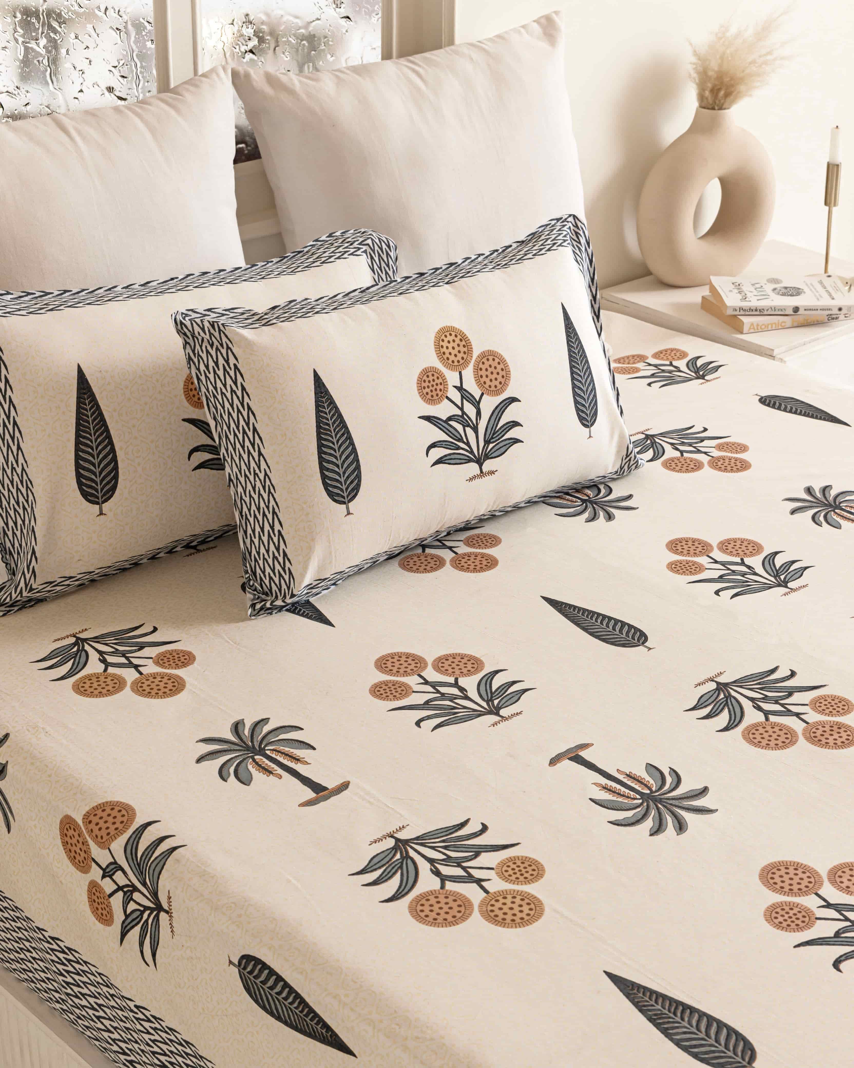 Floral Cone Bedsheet