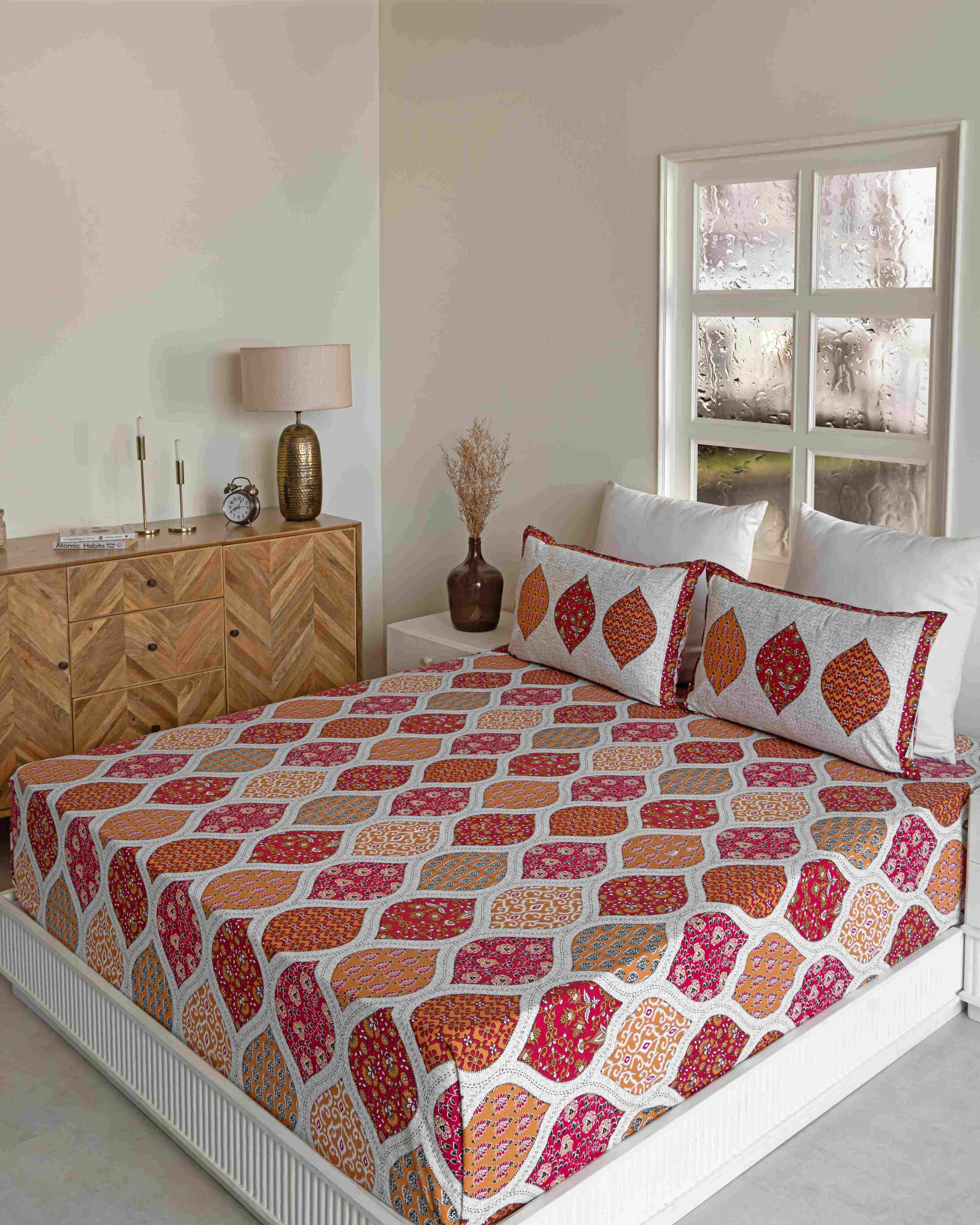 Rajasthani Print Bedsheet