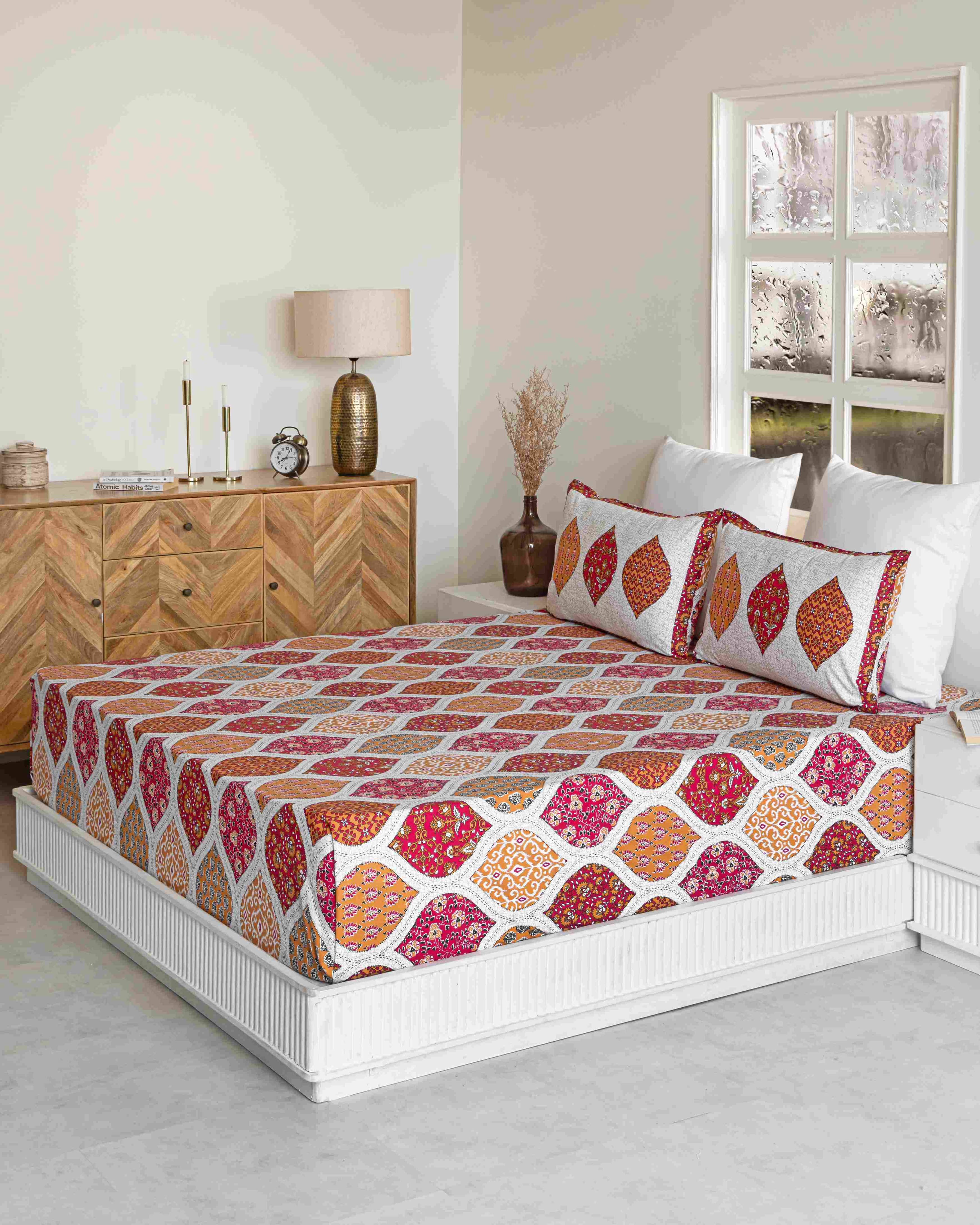 Rajasthani Print Bedsheet