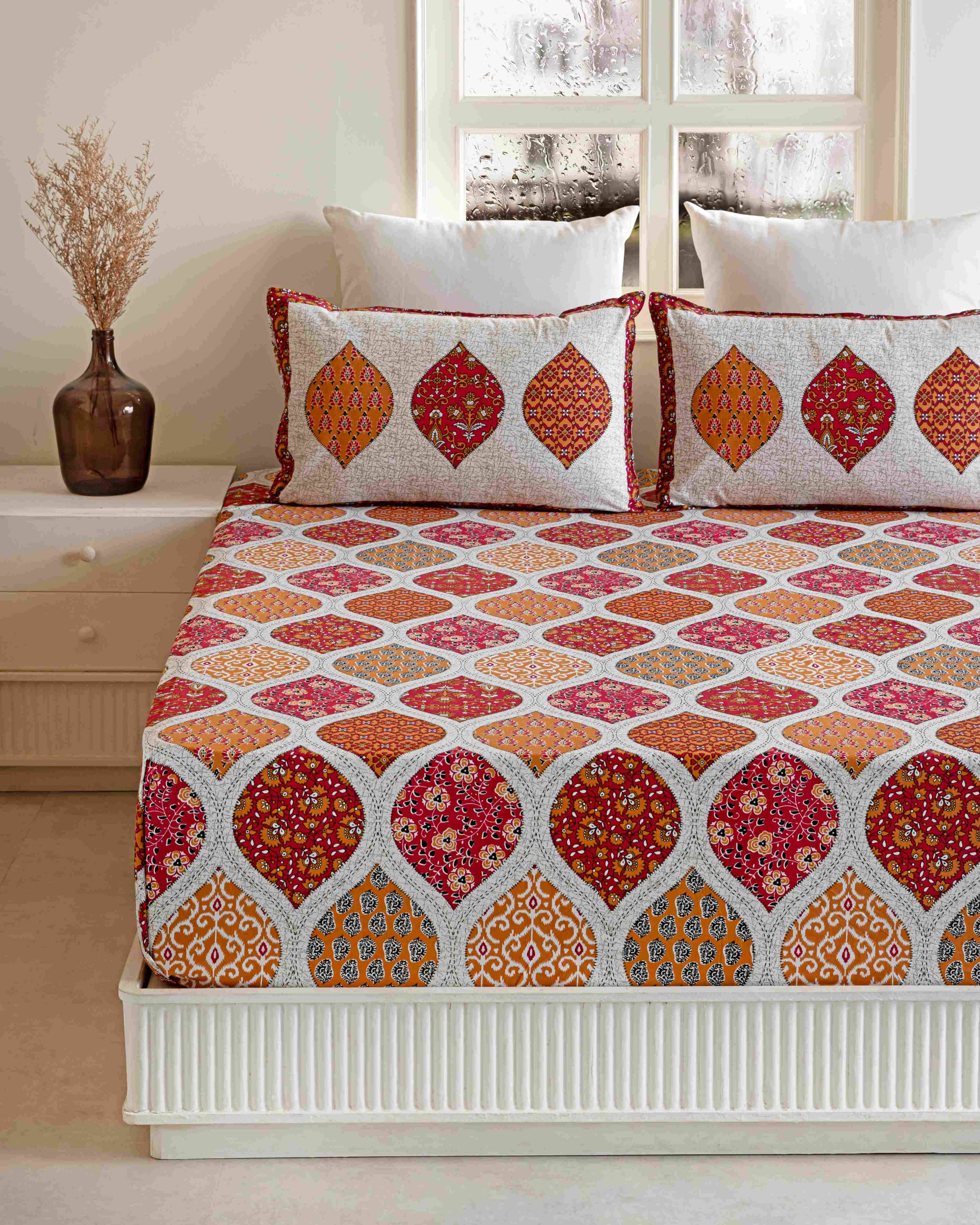 Rajasthani Print Bedsheet