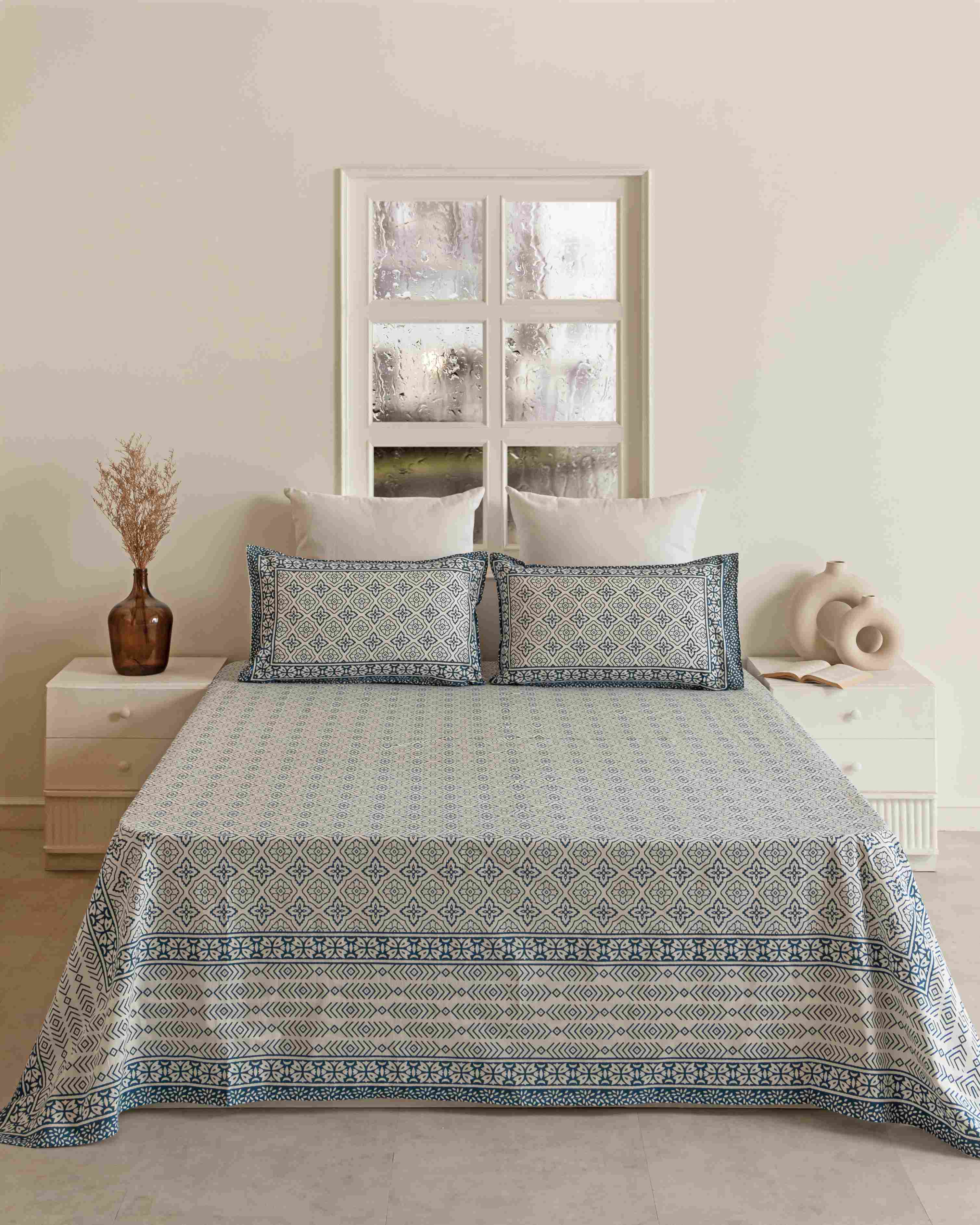 Leafy Mist Bedsheet