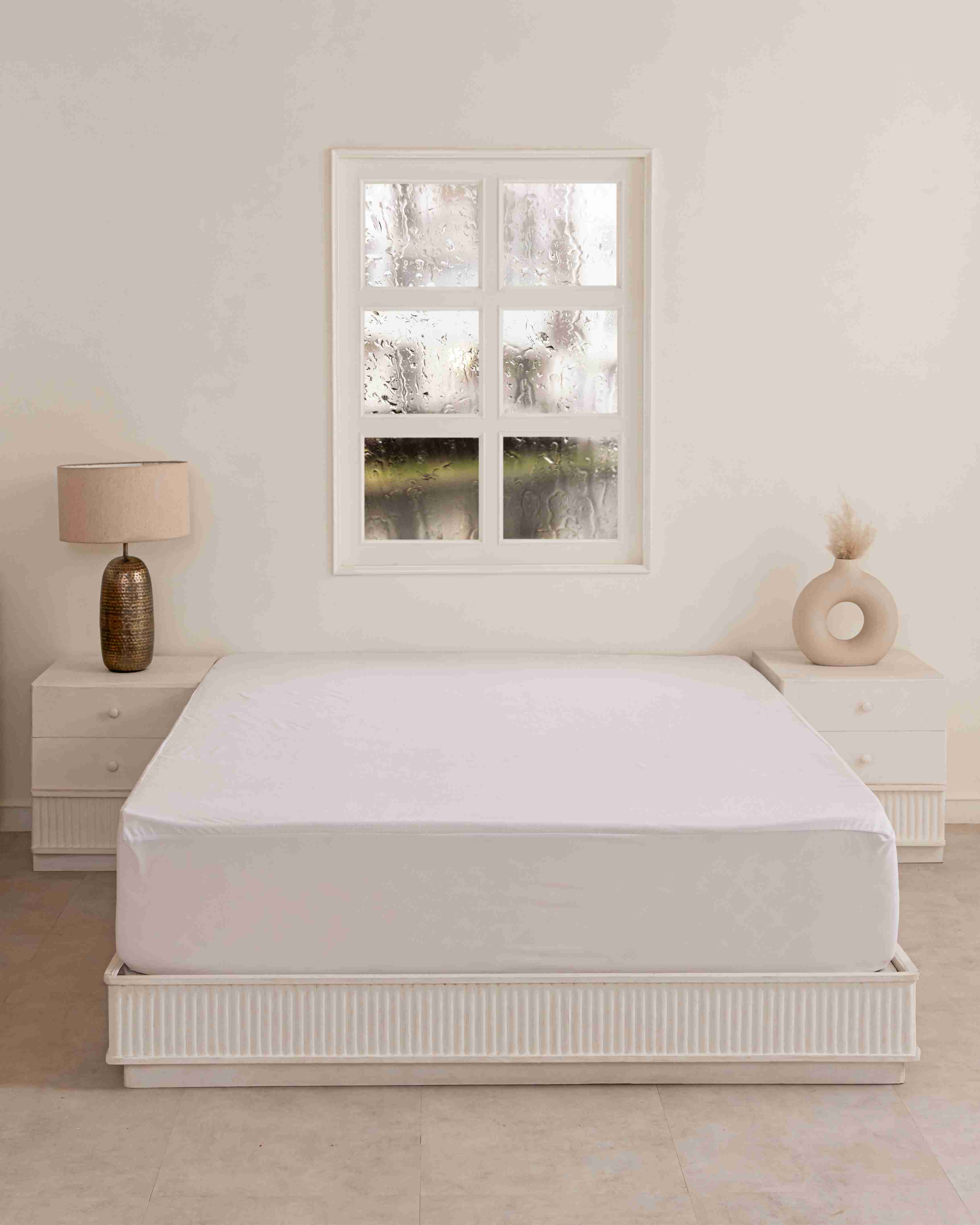 White Water Proof Mattress Protector