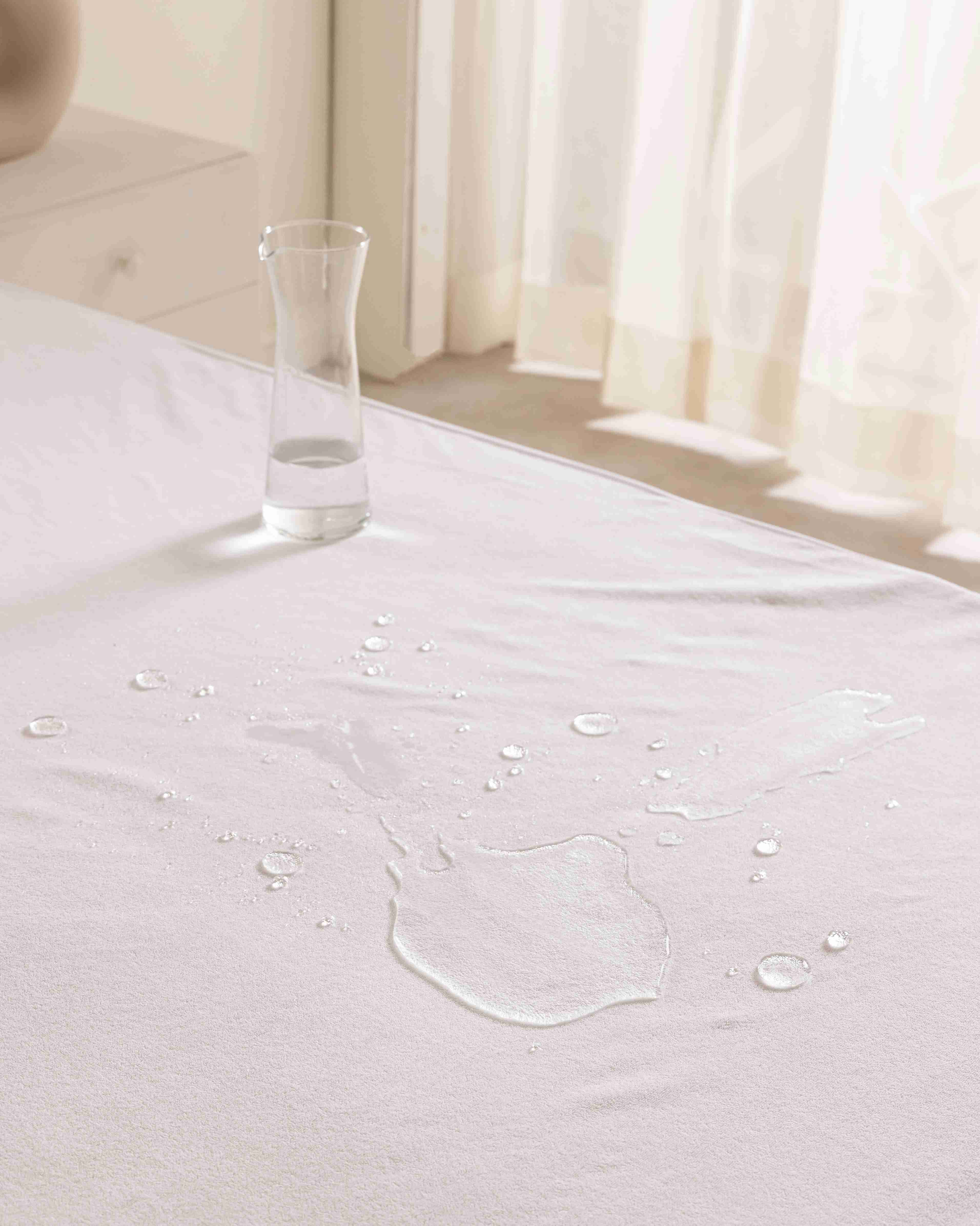 White Water Proof Mattress Protector