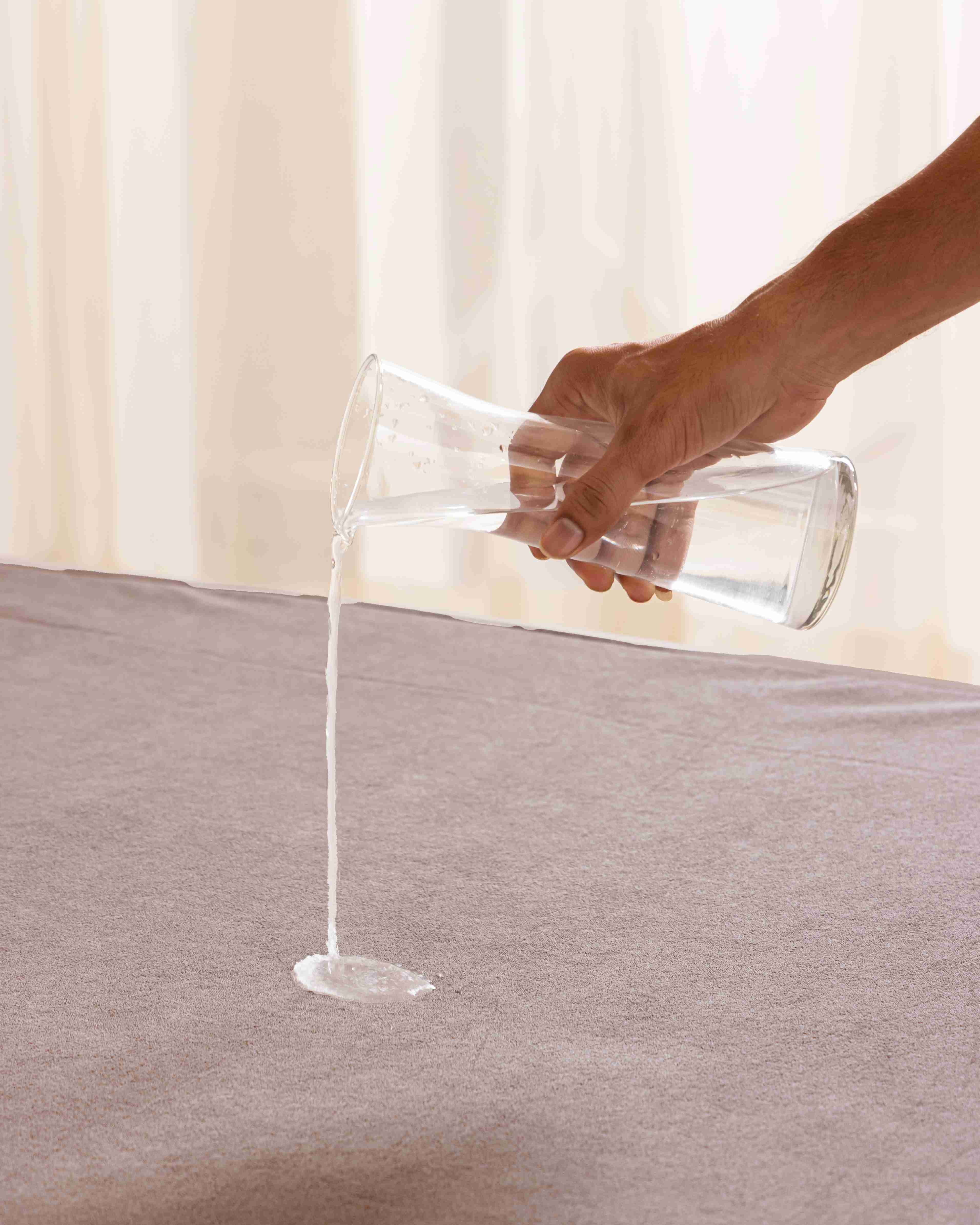 Grey Water Proof Mattress Protector