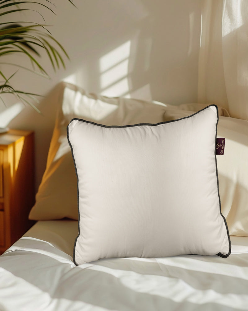 Dori Cushion - Grey Piping (Pack of Two)