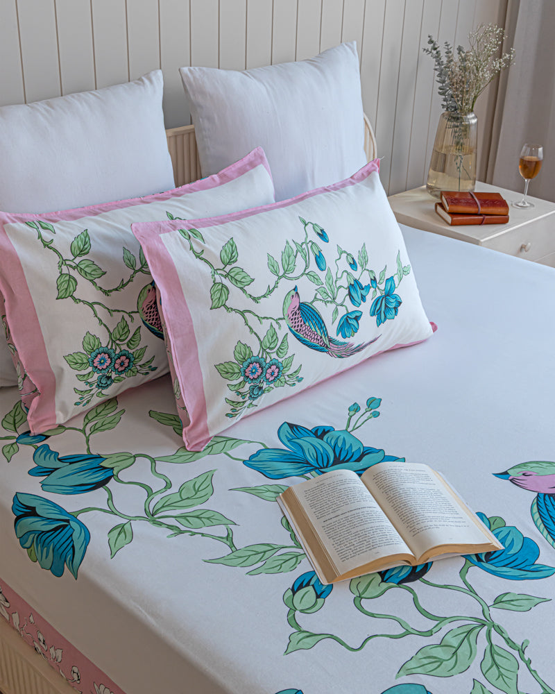 Pastel Paradise Bedsheet