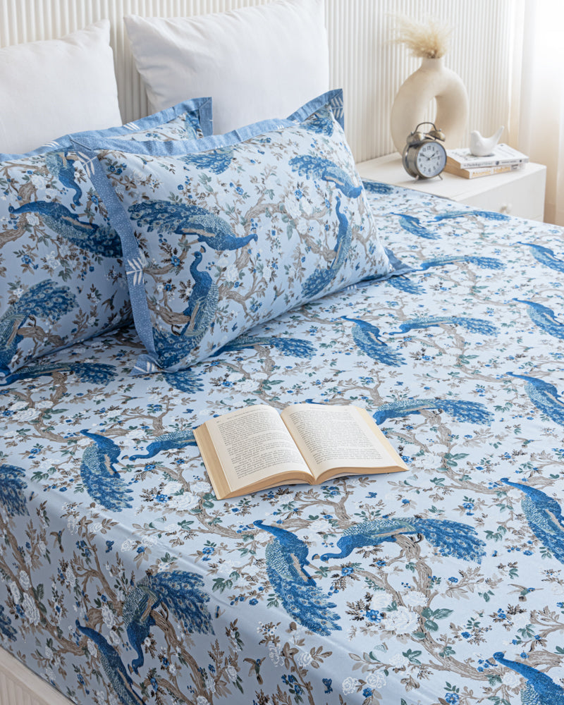 Mahar Peacock Bedsheet