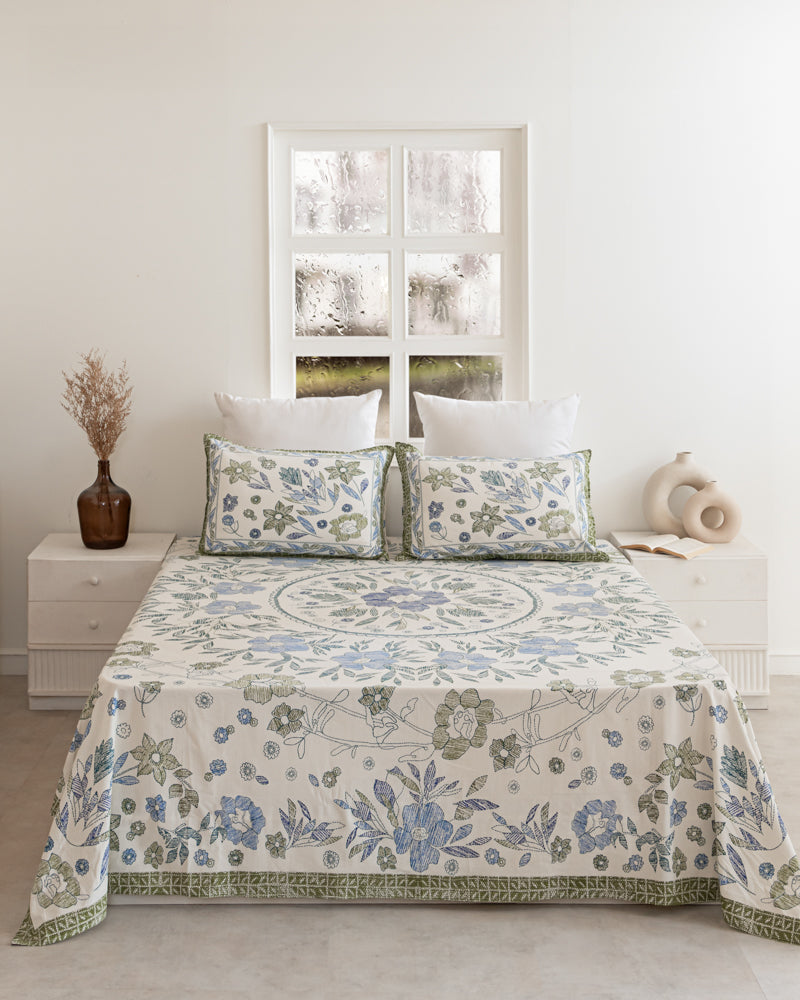 Floral Symphony Bedsheet