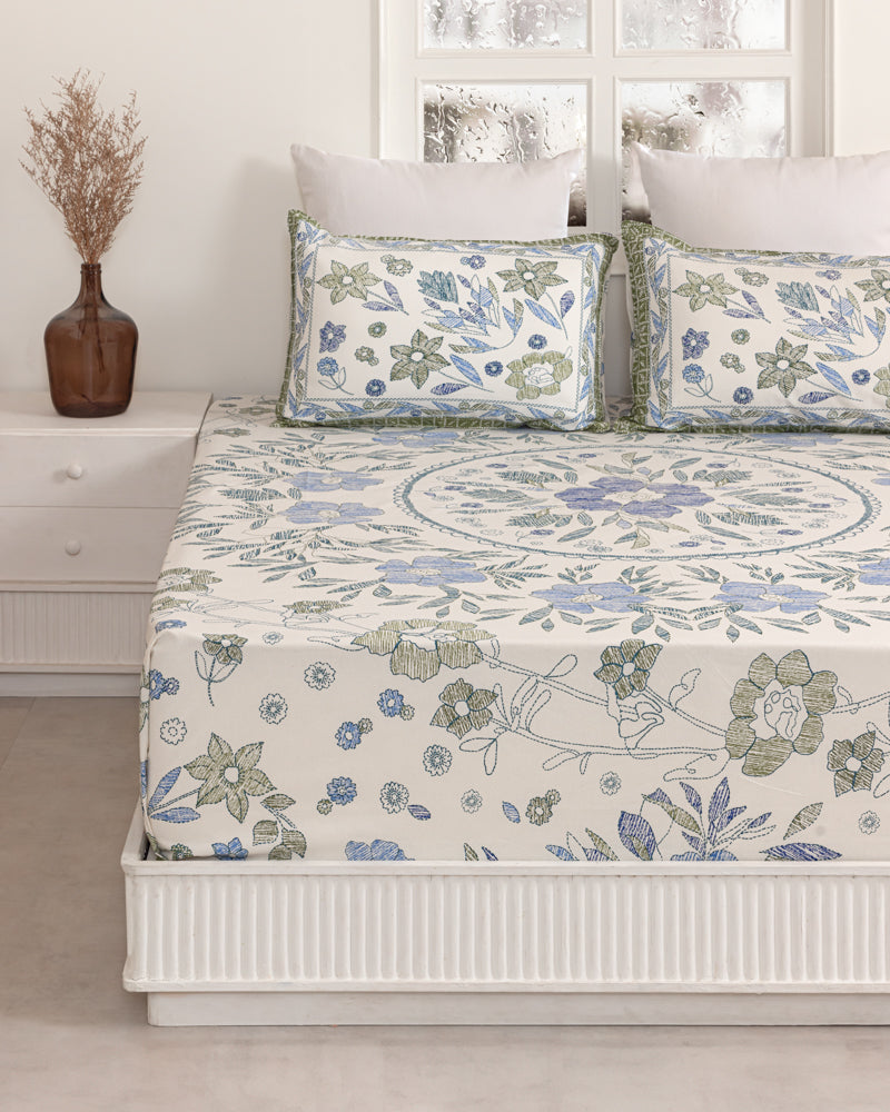 Floral Symphony Bedsheet