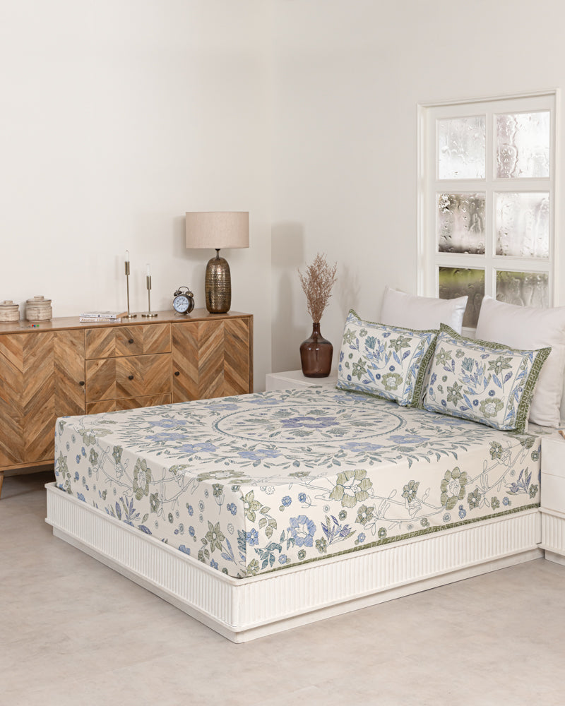 Floral Symphony Bedsheet