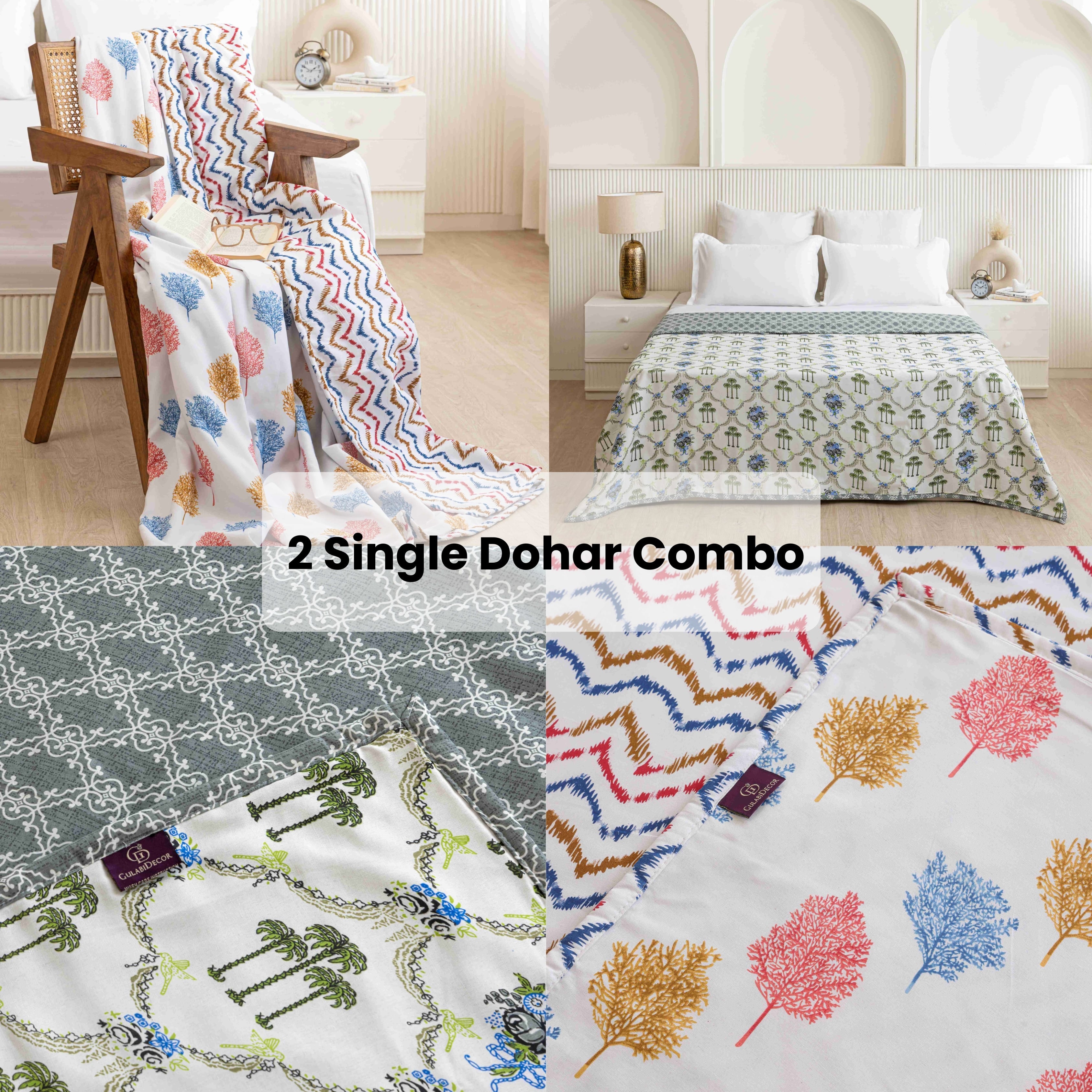 Two Single Dohar Combo