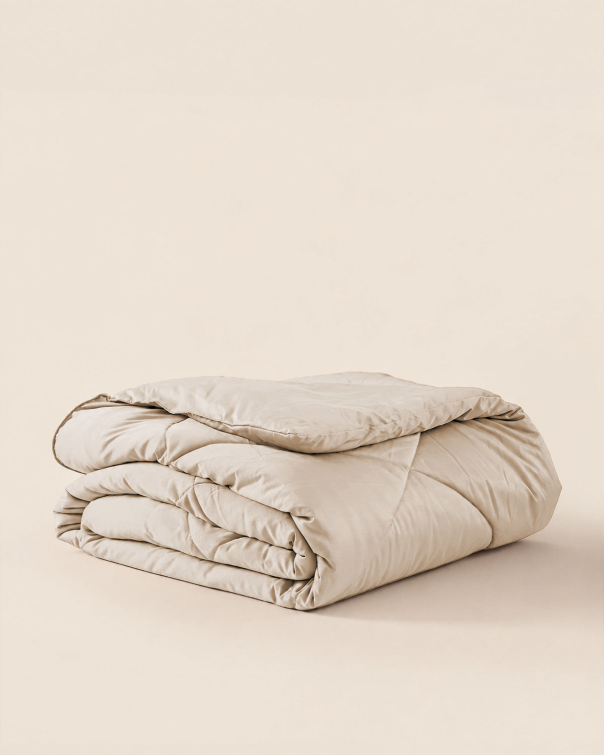 Luxury Ivory Satin Comforter