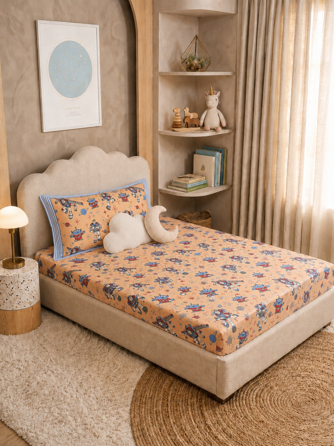 Starlight Space Cadets Kids Bedsheet
