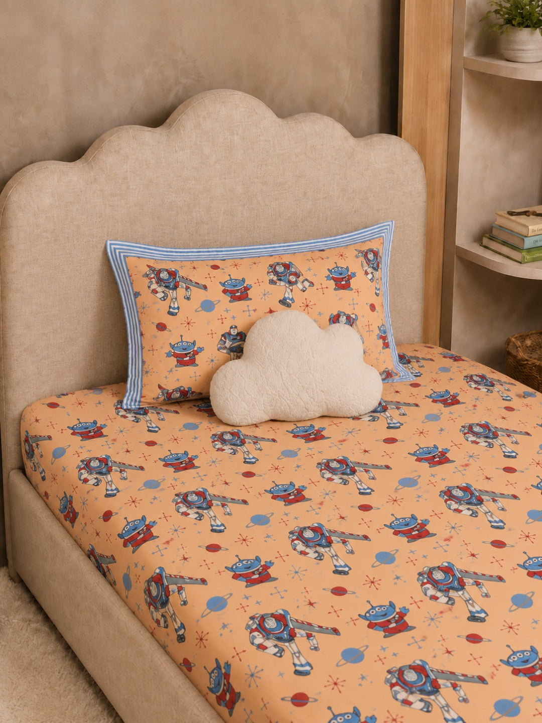 All-Season Kids Bedsheet Bundle – Pack of 4 Assorted Prints