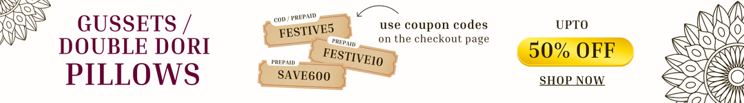 Gusset / Double Dori Pillow