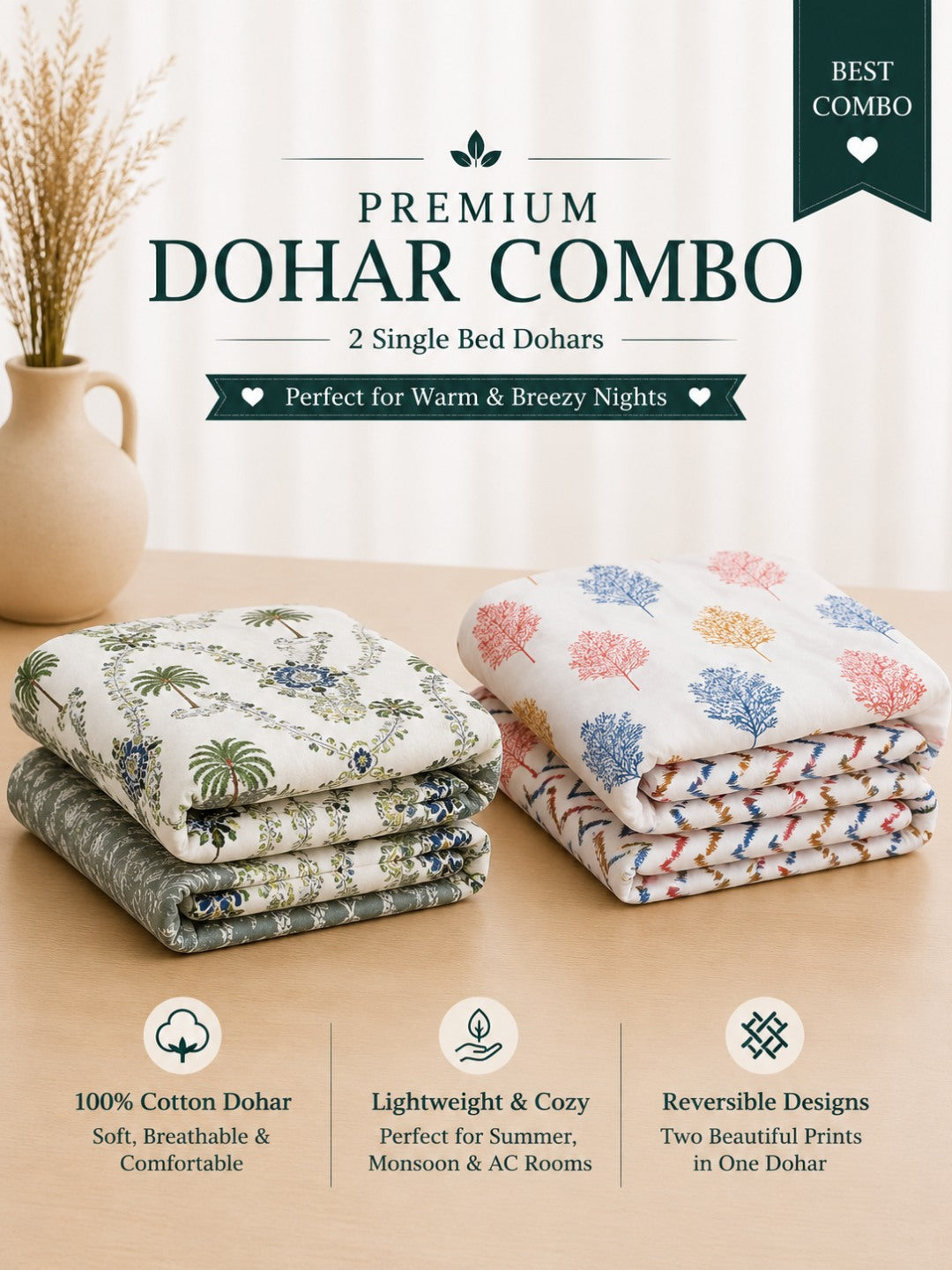 Two Single Dohar Combo